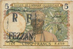 5 Francs  Faux LIBYE  1938 PS.M9 TB