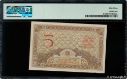 5 Francs Épreuve MADAGASCAR  1926 P.035r SPL+