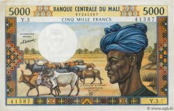 5000 Francs MALí  1972 P.14c MBC