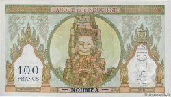 100 Francs Spécimen NOUVELLE CALÉDONIE  1957 P.42ds q.FDC
