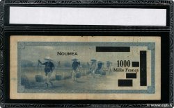 1000 Francs NOUVELLE CALÉDONIE  1943 P.45 q.MB