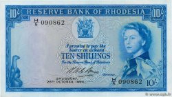 10 shillings RHODÉSIE  1964 P.24a SPL