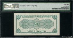 20 Francs RWANDA BURUNDI  1960 P.03 fST