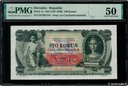 100 Korun SLOVAKIA  1931 P.01a XF+