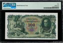 100 Korun ESLOVAQUIA  1931 P.01a EBC+