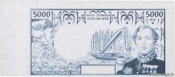 5000 Francs Épreuve TAHITI Papeete 1971 P.28e AU