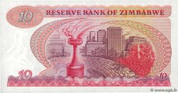 10 Dollars ZIMBABWE Harare 1982 P.03c q.FDC