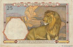 25 Francs FRENCH WEST AFRICA (1895-1958)  1939 P.22 VF