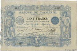 100 Francs ALGÉRIE  1911 P.074