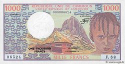 1000 Francs CAMEROON  1983 P.16d