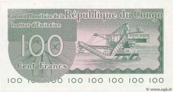 100 Francs REPUBBLICA DEMOCRATICA DEL CONGO  1963 P.001a AU+