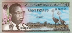 100 Francs DEMOKRATISCHE REPUBLIK KONGO  1964 P.006a fST+