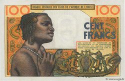 100 Francs WEST AFRIKANISCHE STAATEN  1964 P.101Ad fST+