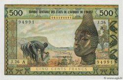 500 Francs WEST AFRIKANISCHE STAATEN  1969 P.102Af fST+