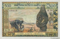 500 Francs ESTADOS DEL OESTE AFRICANO  1959 P.102Aj SC