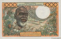1000 Francs WEST AFRIKANISCHE STAATEN  1961 P.103Ab fST+