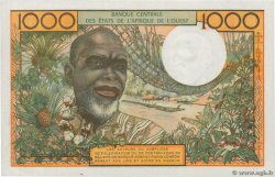 1000 Francs WEST AFRIKANISCHE STAATEN  1966 P.103Ae VZ