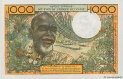 1000 Francs WEST AFRICAN STATES  1969 P.103Af AU