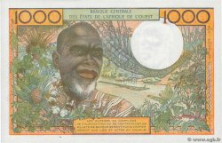 1000 Francs WEST AFRIKANISCHE STAATEN  1977 P.103Al fST