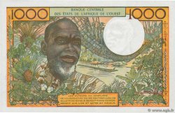 1000 Francs WEST AFRICAN STATES  1965 P.203Bl AU