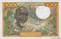 1000 Francs STATI AMERICANI AFRICANI  1977 P.603Hn q.AU