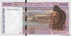 2500 Francs ESTADOS DEL OESTE AFRICANO  1992 P.812Ta SC+