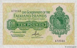 10 Pounds FALKLAND ISLANDS  1982 P.11b UNC-