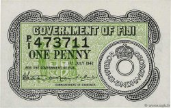 1 Penny FIJI  1942 P.047a UNC-