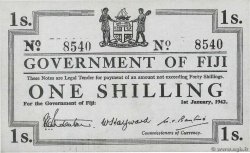 1 Shilling FIGI  1942 P.048a q.FDC