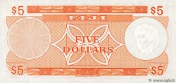 5 Dollars FIJI  1974 P.073c AU+
