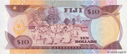 10 Dollars FIJI  1992 P.094a UNC-