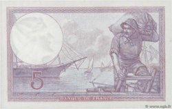 5 Francs FEMME CASQUÉE FRANCE  1923 F.03.07 AU