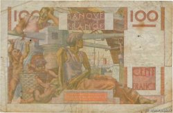 100 Francs JEUNE PAYSAN filigrane inversé FRANCE  1954 F.28bis.04 F-