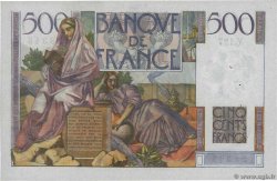 500 Francs CHATEAUBRIAND FRANKREICH  1953 F.34.11 fVZ