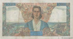 5000 Francs EMPIRE FRANÇAIS FRANKREICH  1945 F.47.26 SS
