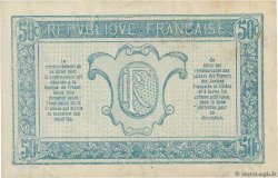 50 Centimes TRÉSORERIE AUX ARMÉES 1917 FRANCIA  1917 VF.01.08 EBC