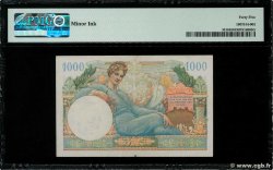 1000 Francs SUEZ FRANKREICH  1956 VF.43.01 VZ