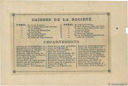 1 Franc FRANCE régionalisme et divers Paris 1871 JER.75.02A SUP