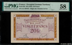 20 Francs FRANCE Regionalismus und verschiedenen  1923 JP.135.08 fST