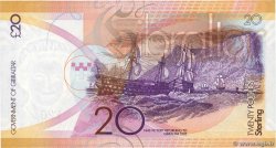 20 Pounds Sterling GIBRALTAR  2011 P.37 UNC-