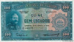 100 Escudos PORTUGUESE GUINEA  1964 P.041a AU