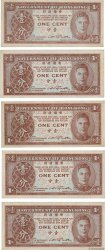 1 Cent Lot HONG-KONG  1945 P.321 SC