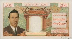 200 Piastres - 200 Dong FRENCH INDOCHINA  1953 P.109 XF+