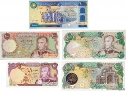 Lot de 5 Billets Lot IRAN  1981 P.LOT fST