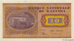 10 Francs KATANGA  1960 P.05a XF