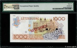 1000 Francs Spécimen LUXEMBOURG  1985 P.59s NEUF