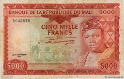 5000 Francs MALI  1960 P.10 TB