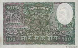 100 Mohru NEPAL  1951 P.07 EBC
