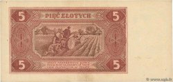 5 Zlotych POLOGNE  1948 P.135 SUP
