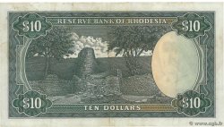 10 Dollars RHODESIA  1976 P.33b BB